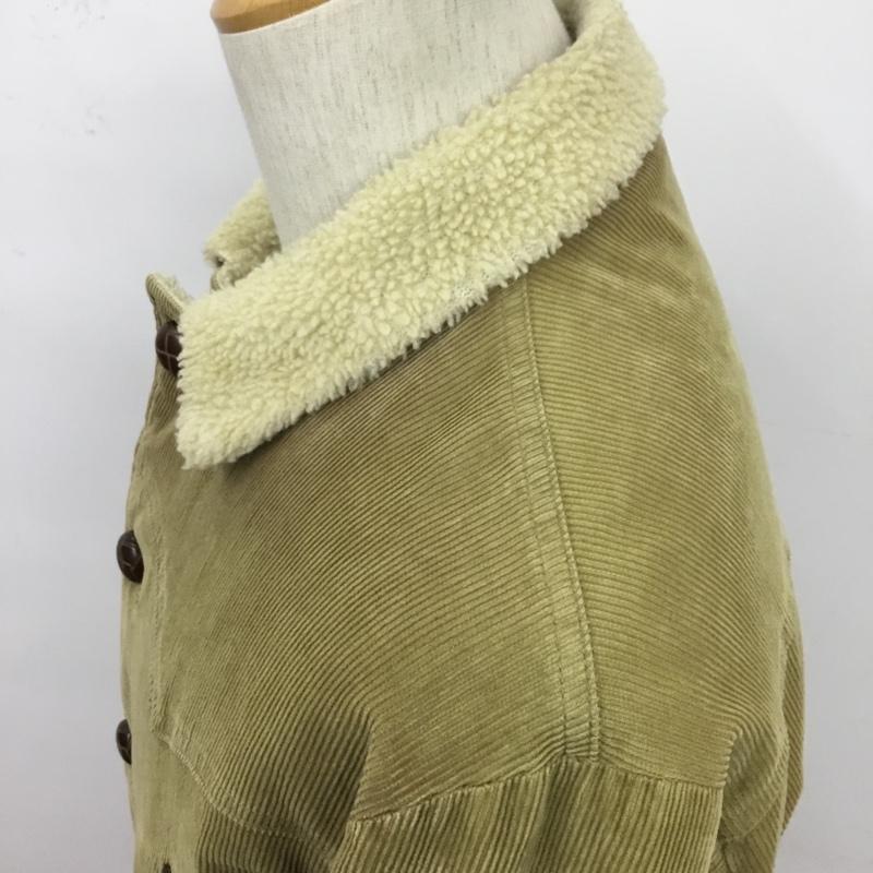 ヒステリックグラマー HYSTERIC GLAMOUR ジャケット、上着 ジャケット、ブレザー 0214AC01 裏ボア コーデュロイ L 無地 ベージュ / ベージュ / beige メンズ USED 古着 中古 10083396
