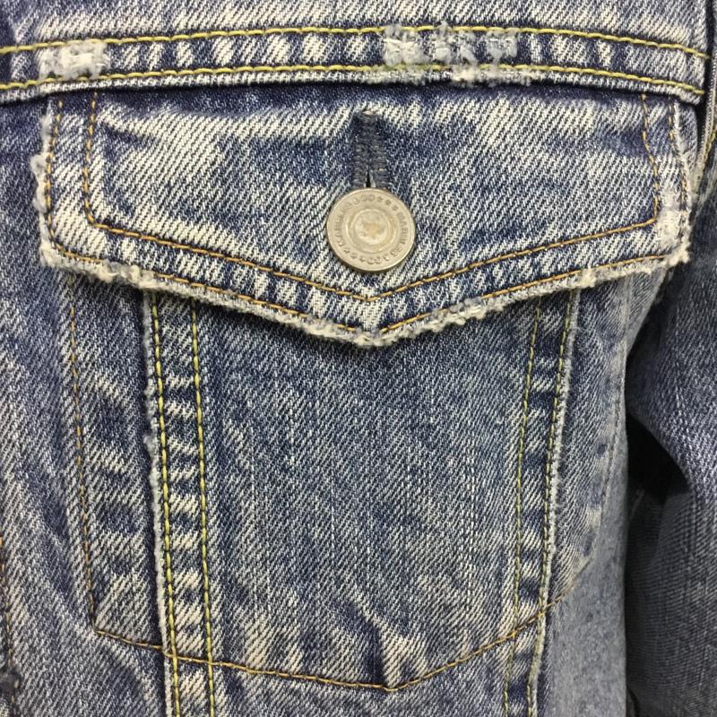 マーブルズ MARBLES ジャケット、上着 ジャケット、ブレザー デニムボアジャケット M 無地 青 / ブルー / blue メンズ USED 古着 中古 10083416