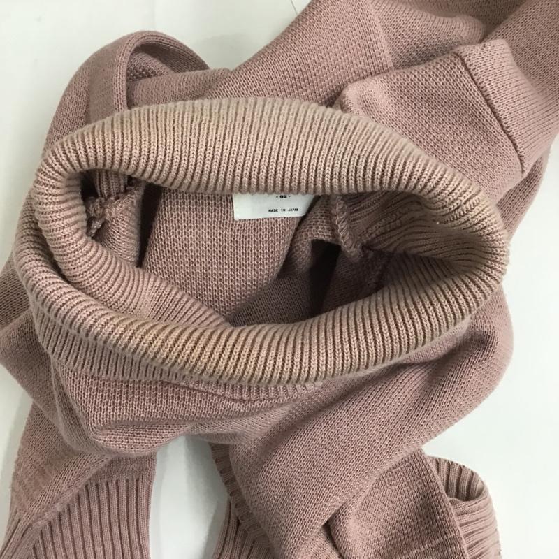 ステュディオス STUDIOUS ニット、セーター 長袖 107430004 ハイネックセーター 2 無地 桃 / ピンク / pink メンズ USED 古着 中古 10090192