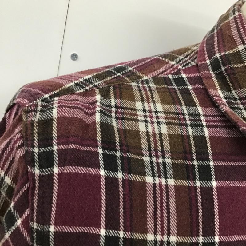 ブルコ BLUCO シャツ、ブラウス 長袖 ネルシャツ S メンズ USED 古着 中古 10090258