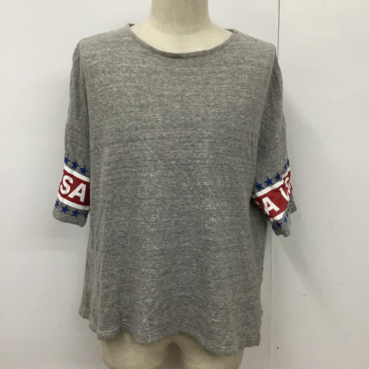 ボートメイクニュークローズ VOTE MAKE NEW CLOTHES カットソー 七分袖 半袖カットソー プリントTシャツ S メンズ USED 古着 中古 10092316