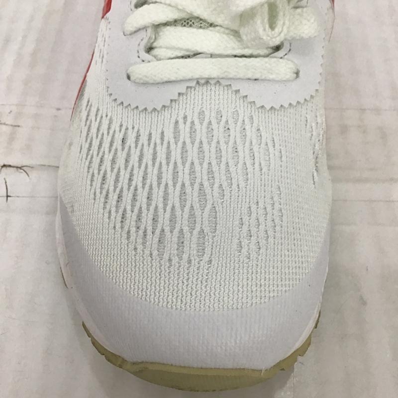 アシックス ASICS スニーカー スニーカー 1012A654 ランニングシューズ GEL-KAYANO 25cm 箱有 25.0cm ロゴ、文字 白 / ホワイト / white X 赤 / レッド / red X 青 / ブルー / blue レディース USED 古着 中古 10092991