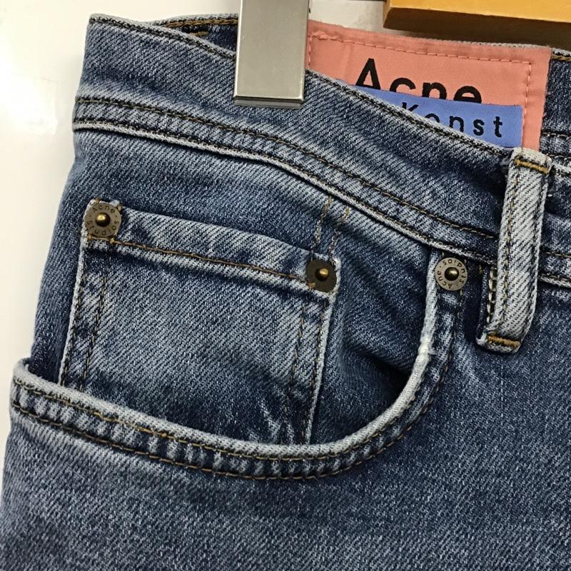 アクネストゥディオズ Acne Studios パンツ デニム、ジーンズ Bla Konst ストレッチ 無地 青 / ブルー / blue メンズ USED 古着 中古 10095973