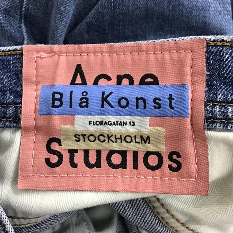 アクネストゥディオズ Acne Studios パンツ デニム、ジーンズ Bla Konst ストレッチ 無地 青 / ブルー / blue メンズ USED 古着 中古 10095973