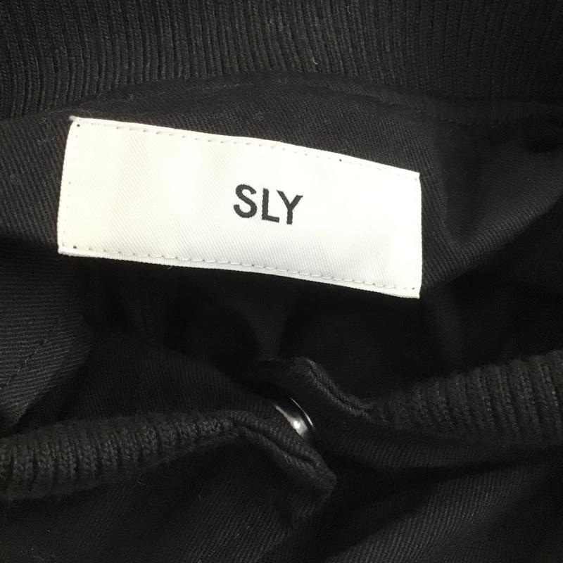 スライ SLY ジャケット、上着 ジャケット、ブレザー 030DSZ30-3180 OVERLONGブルゾン ロングジャケット カジュアルジャケット FREE 無地 黒 / ブラック /  レディース USED 古着 中古 10098007