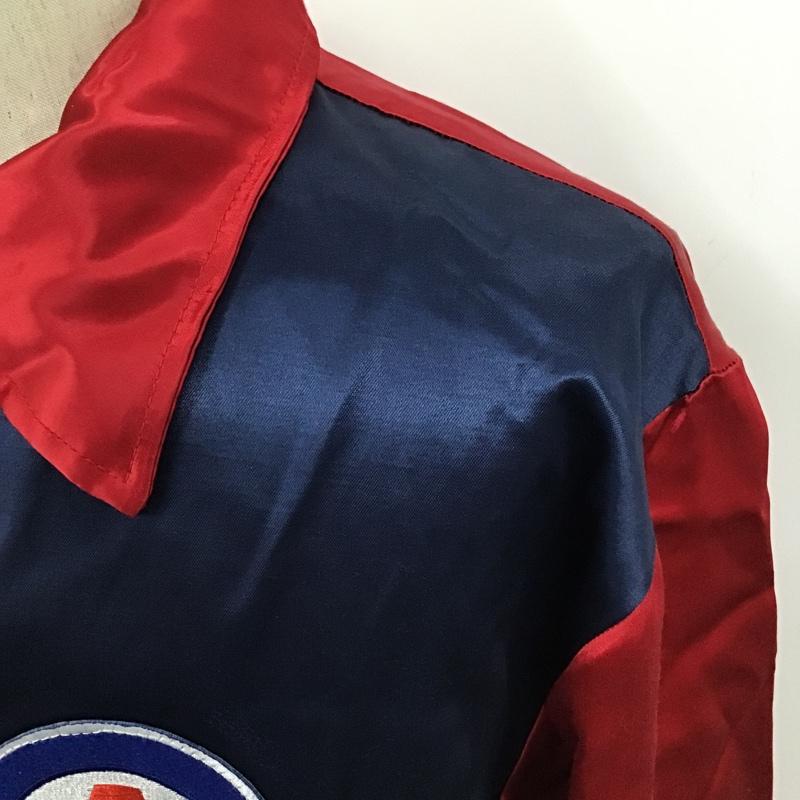 アウェーク AWAKE ジャケット、上着 ジャケット、ブレザー EBBETS FIELD コーチジャケット L ロゴ、文字 赤 / レッド / red X 紺 / ネイビー / navy メンズ USED 古着 中古 10098627