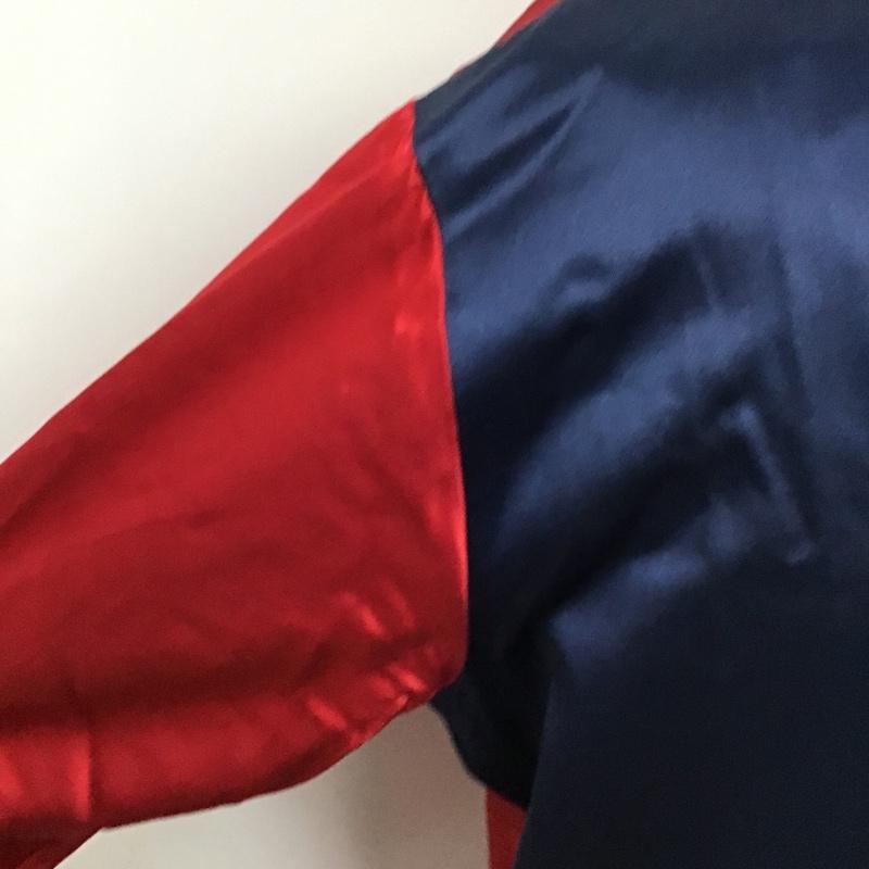 アウェーク AWAKE ジャケット、上着 ジャケット、ブレザー EBBETS FIELD コーチジャケット L ロゴ、文字 赤 / レッド / red X 紺 / ネイビー / navy メンズ USED 古着 中古 10098627