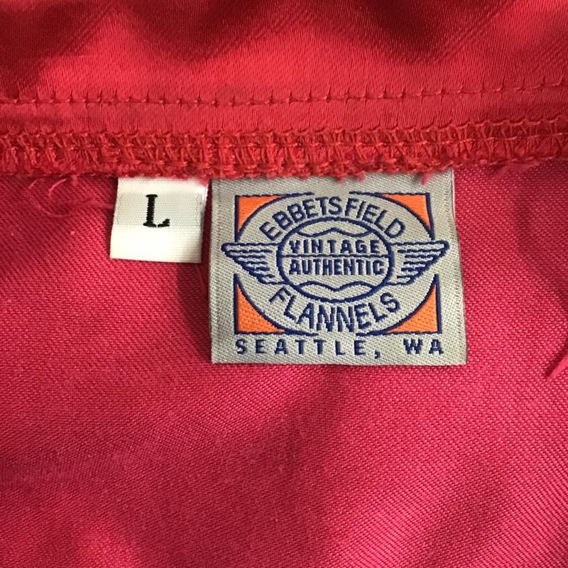アウェーク AWAKE ジャケット、上着 ジャケット、ブレザー EBBETS FIELD コーチジャケット L ロゴ、文字 赤 / レッド / red X 紺 / ネイビー / navy メンズ USED 古着 中古 10098627