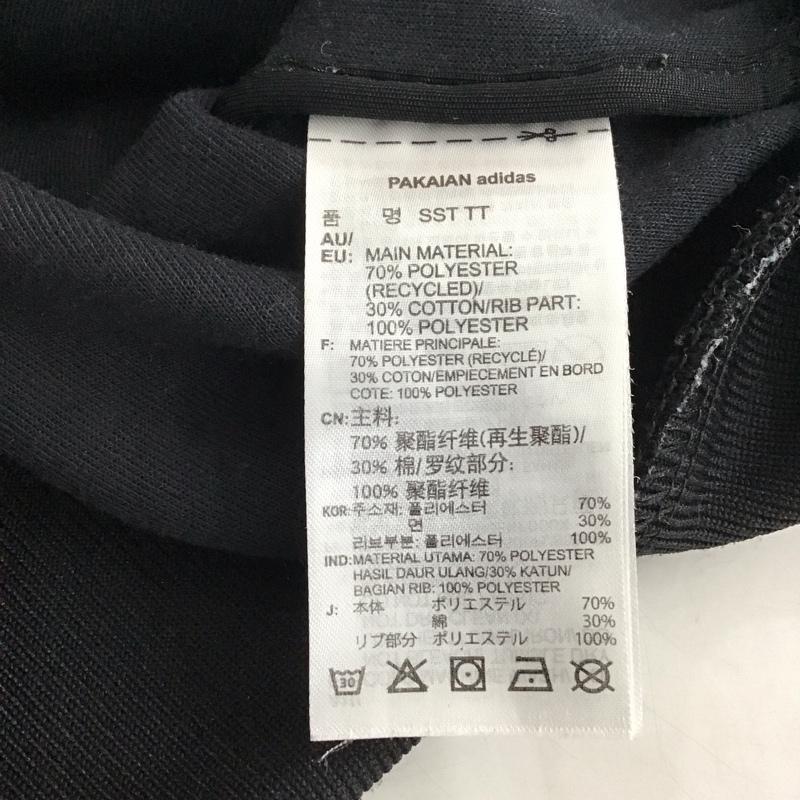 アディダス adidas ジャケット、上着 ジャンパー、ブルゾン cw1256 スーパースタートラックトップジャケット M ロゴ、文字 黒 / ブラック /  メンズ USED 古着 中古 10151300