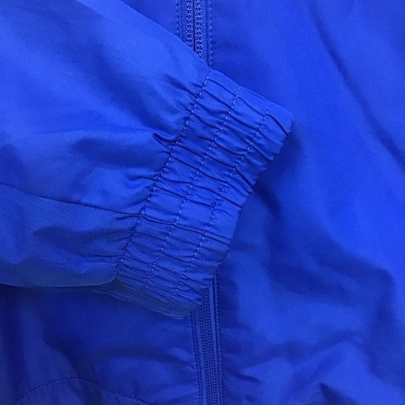 アディダス adidas ジャケット、上着 ジャンパー、ブルゾン bk5938 ナイロンジャケット CLFNWINDBREAKER ジップアップジャケット L ロゴ、文字 白 / ホワイト / X 青 / ブルー /  メンズ USED 古着 中古 10140490