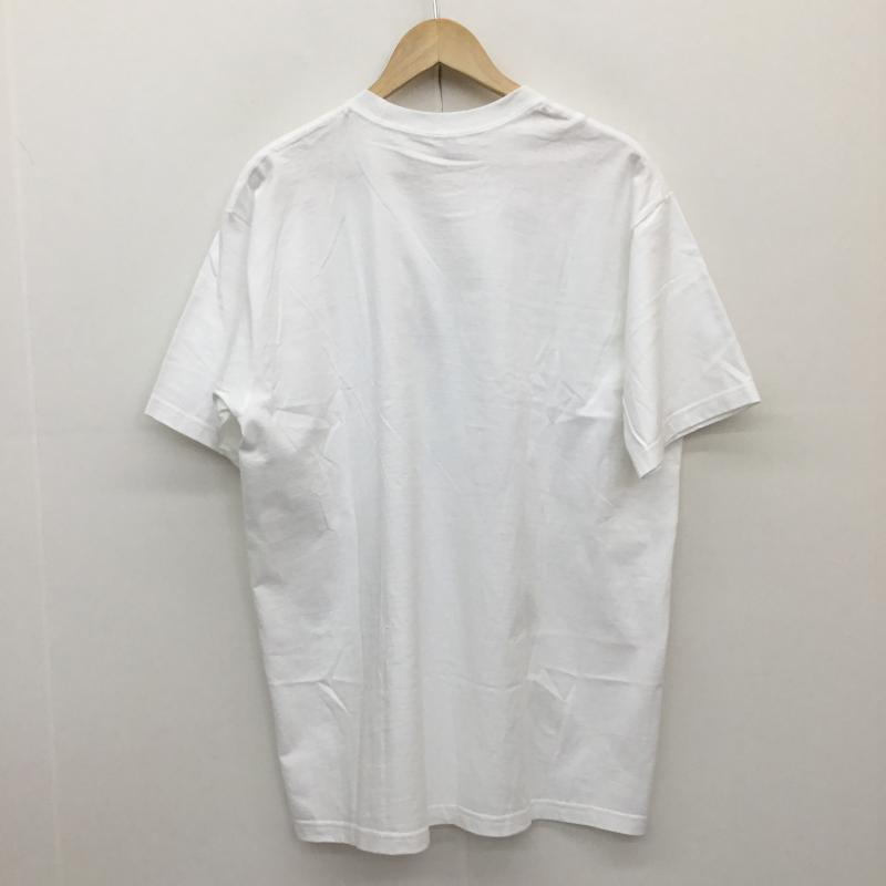 シュプリーム Supreme Tシャツ 半袖 19SS ShearsTee L プリント 白 / ホワイト / X 黄 / イエロー / X 銀 / シルバー /  メンズ USED 古着 中古 10127970
