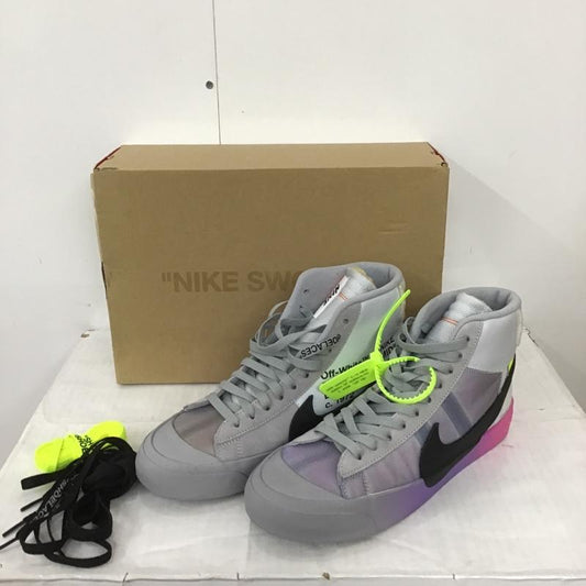 ナイキ NIKE スニーカー スニーカー AA3832-002 THE 10 NIKE BLAZER MID OFF-WHITE 27cm 箱有 27.0cm メンズ USED 古着 中古 10102177