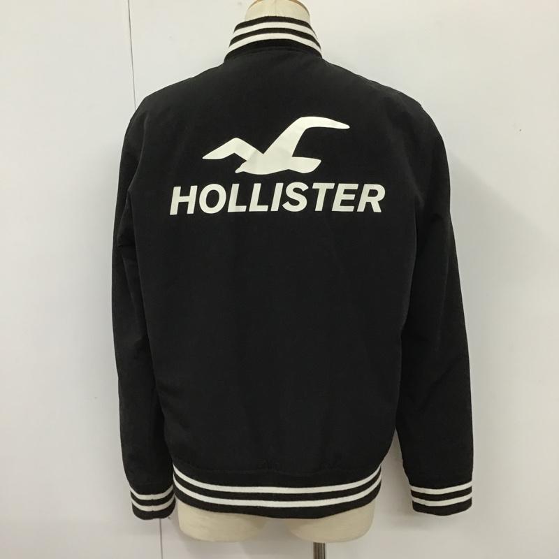 ホリスター Hollister ジャケット、上着 ジャンパー、ブルゾン M 無地 黒 / ブラック / black メンズ USED 古着 中古 10102348