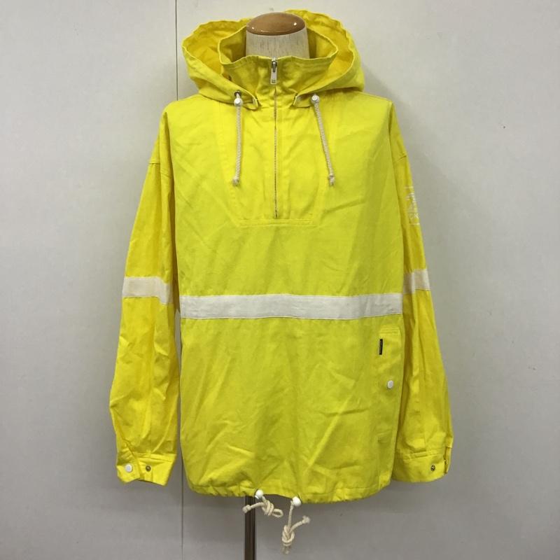 アップルバム APPLEBUM ジャケット、上着 ジャンパー、ブルゾン ハーフジップ M 無地 黄 / イエロー / yellow メンズ USED 古着 中古 10102410
