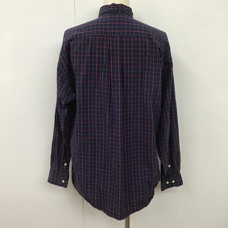 トミーヒルフィガー TOMMY HILFIGER シャツ、ブラウス 長袖 長袖シャツ チェックシャツ ボタンダウンシャツ カジュアルシャツ L メンズ USED 古着 中古 10102561