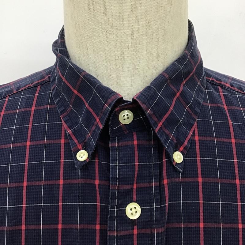 トミーヒルフィガー TOMMY HILFIGER シャツ、ブラウス 長袖 長袖シャツ チェックシャツ ボタンダウンシャツ カジュアルシャツ L メンズ USED 古着 中古 10102561