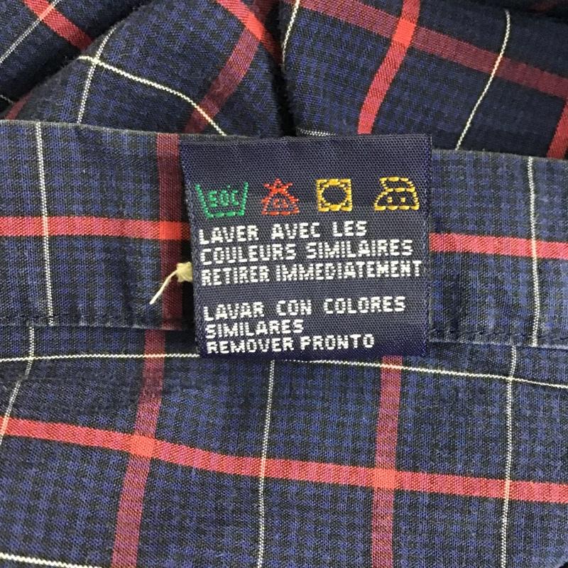 トミーヒルフィガー TOMMY HILFIGER シャツ、ブラウス 長袖 長袖シャツ チェックシャツ ボタンダウンシャツ カジュアルシャツ L メンズ USED 古着 中古 10102561