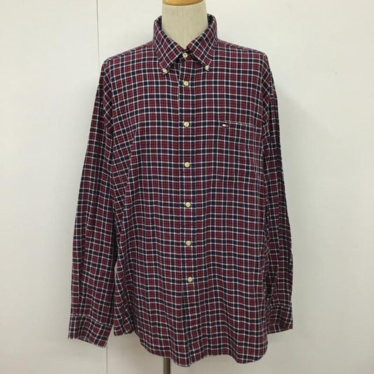 トミーヒルフィガー TOMMY HILFIGER シャツ、ブラウス 長袖 長袖シャツ チェックシャツ カラーシャツ カジュアルシャツ ボタンダウンシャツ XL メンズ USED 古着 中古 10102570