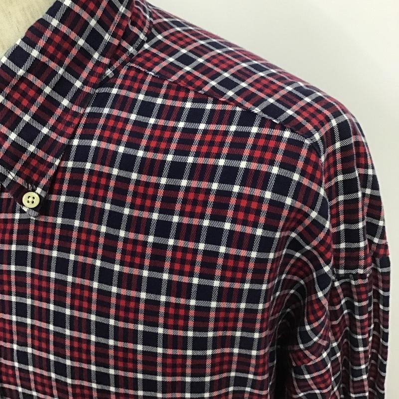 トミーヒルフィガー TOMMY HILFIGER シャツ、ブラウス 長袖 長袖シャツ チェックシャツ カラーシャツ カジュアルシャツ ボタンダウンシャツ XL メンズ USED 古着 中古 10102570