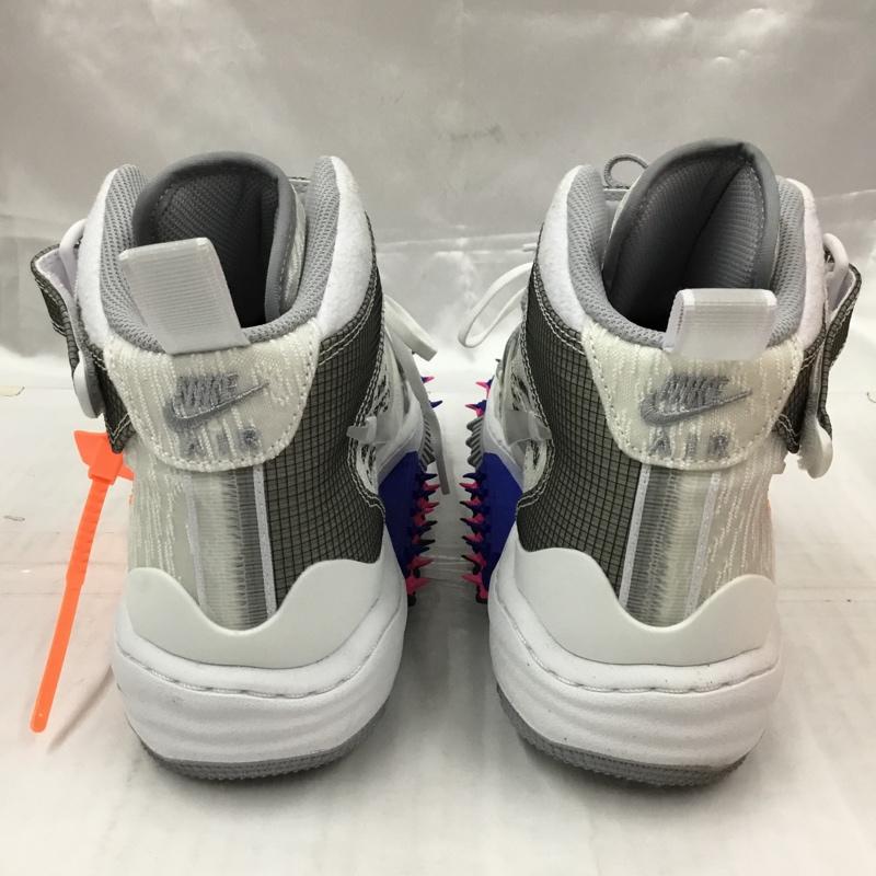 ナイキ NIKE スニーカー スニーカー DO6290 100 AIR FORCE 1 MID SP OFF-WHITE 27.5cm 箱有 27.5cm メンズ USED 古着 中古 10102985
