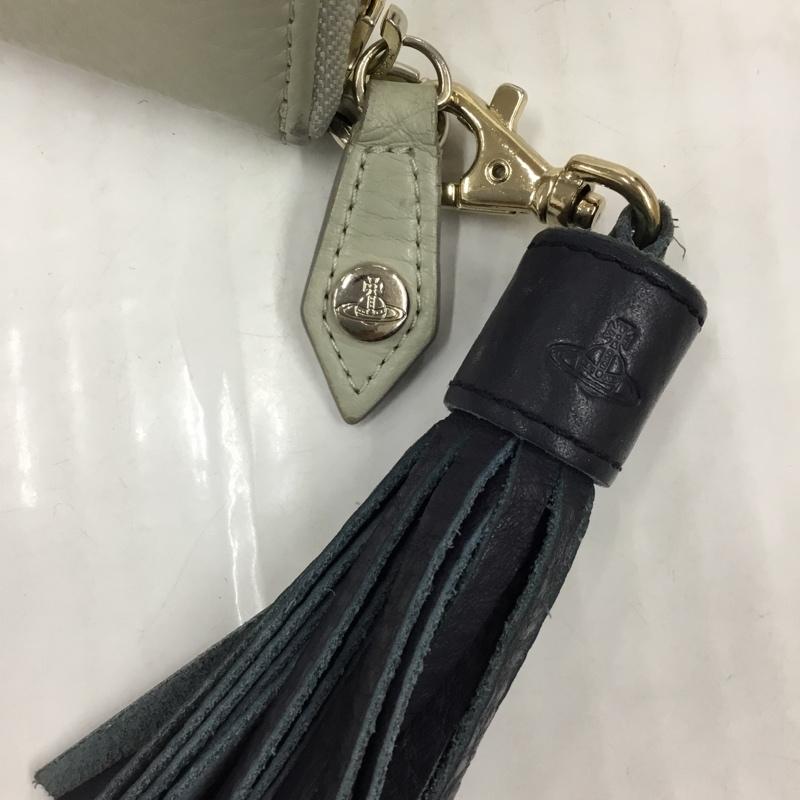 ヴィヴィアンウエストウッド Vivienne Westwood 財布 長財布 3118U001 ラウンドファスナー 箱有 タッセル レディース USED 古着 中古 10103064