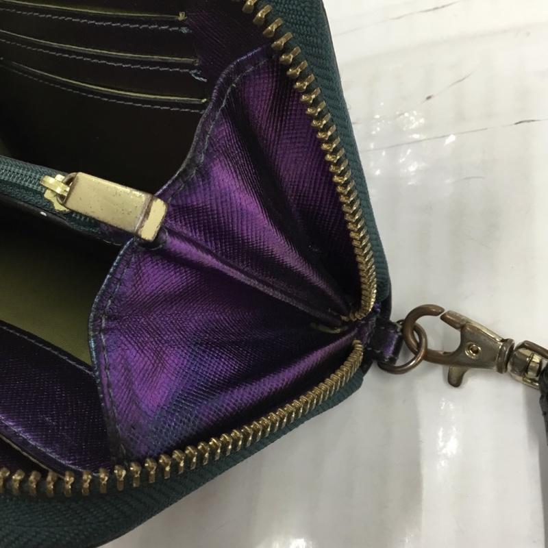 トリーバーチ TORY BURCH 財布 コンパクト財布 ラウンドファスナー レディース USED 古着 中古 10103069