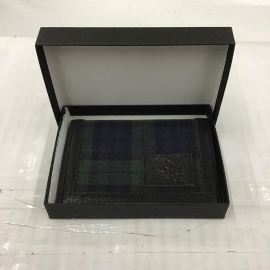 ポーター PORTER カードケース 定期入れ 箱有 チェック メンズ USED 古着 中古 10103146
