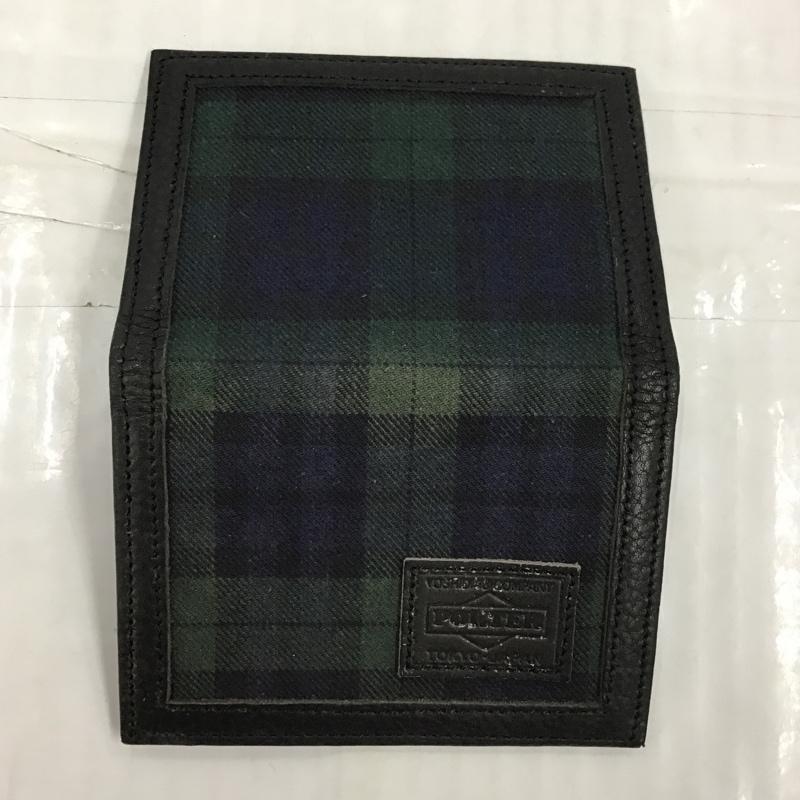 ポーター PORTER カードケース 定期入れ 箱有 チェック メンズ USED 古着 中古 10103146