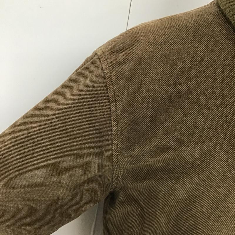 ウールリッチ WOOLRICH ジャケット、上着 ジャンパー、ブルゾン 2W5-7902 ジャケット アウター ジップアップジャケット M 無地 茶 / ブラウン / brown メンズ USED 古着 中古 10103202