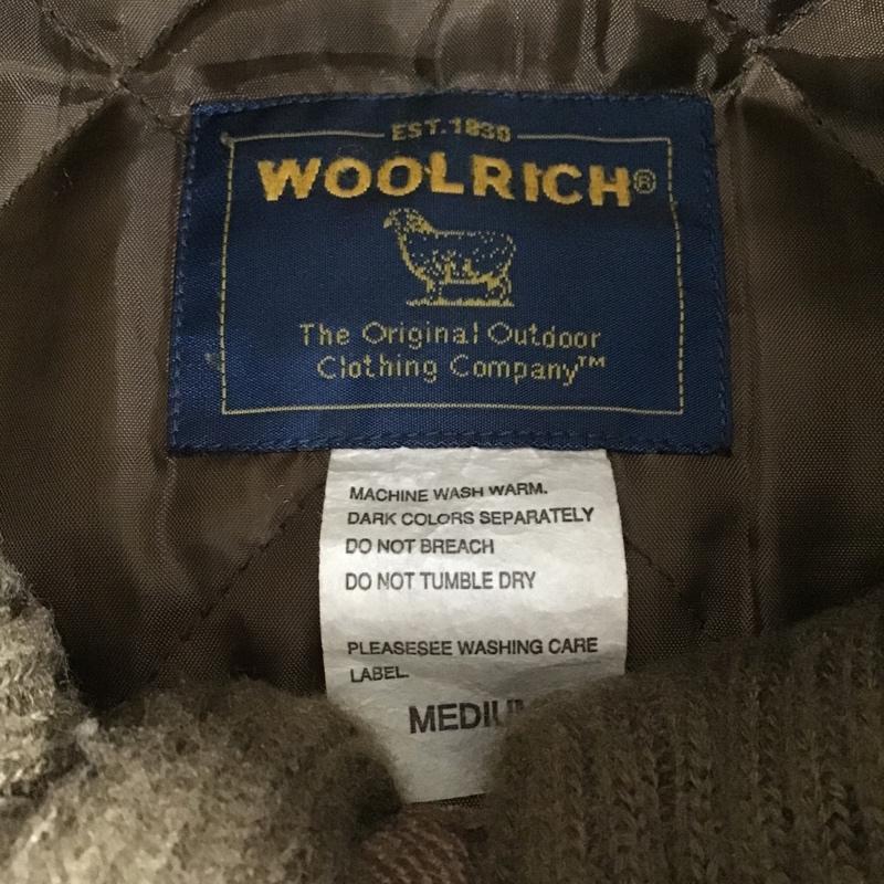ウールリッチ WOOLRICH ジャケット、上着 ジャンパー、ブルゾン 2W5-7902 ジャケット アウター ジップアップジャケット M 無地 茶 / ブラウン / brown メンズ USED 古着 中古 10103202