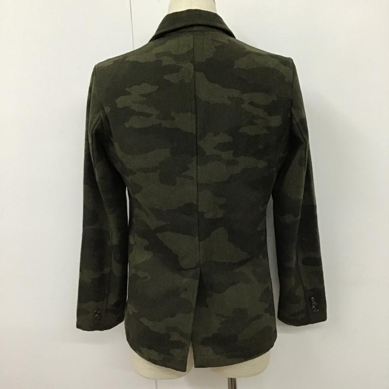 テットオム TETE HOMME ジャケット、上着 ジャケット、ブレザー 253020H-A テーラードジャケット ジャケット 迷彩 総柄 M カモフラージュ柄・迷彩 マルチカラー / マルチカラー / multicolor メンズ USED 古着 中古 10103217