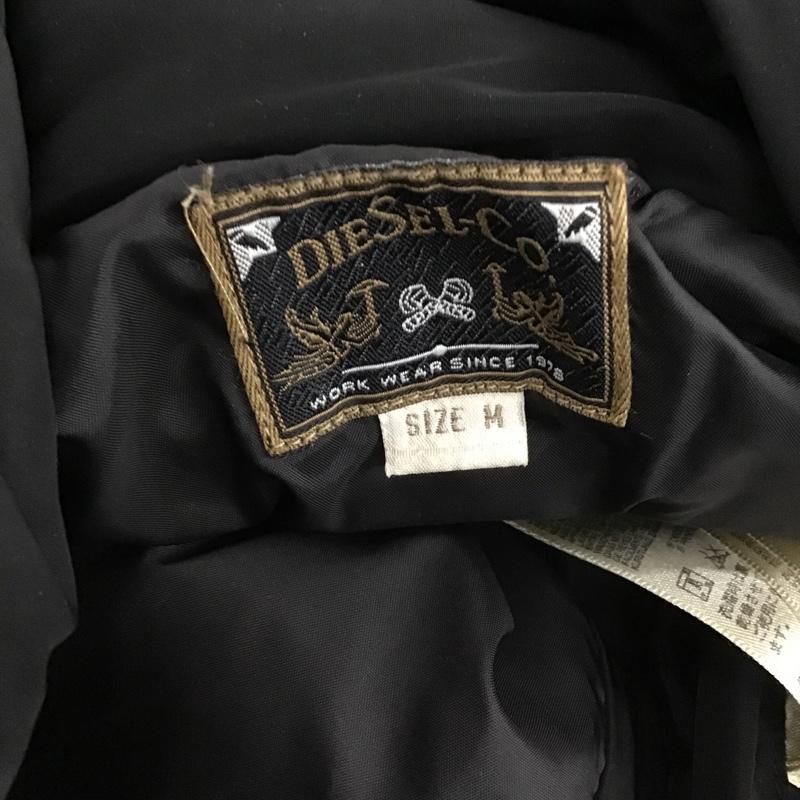 ディーゼル DIESEL ジャケット、上着 ジャケット、ブレザー ジップアップジャケット ジャンパー ジャケット カジュアルジャケット ジップアップ アウター M 無地 黒 / ブラック / black X インディゴ / インディゴ / Indigo メンズ USED 古着 中古 10103424