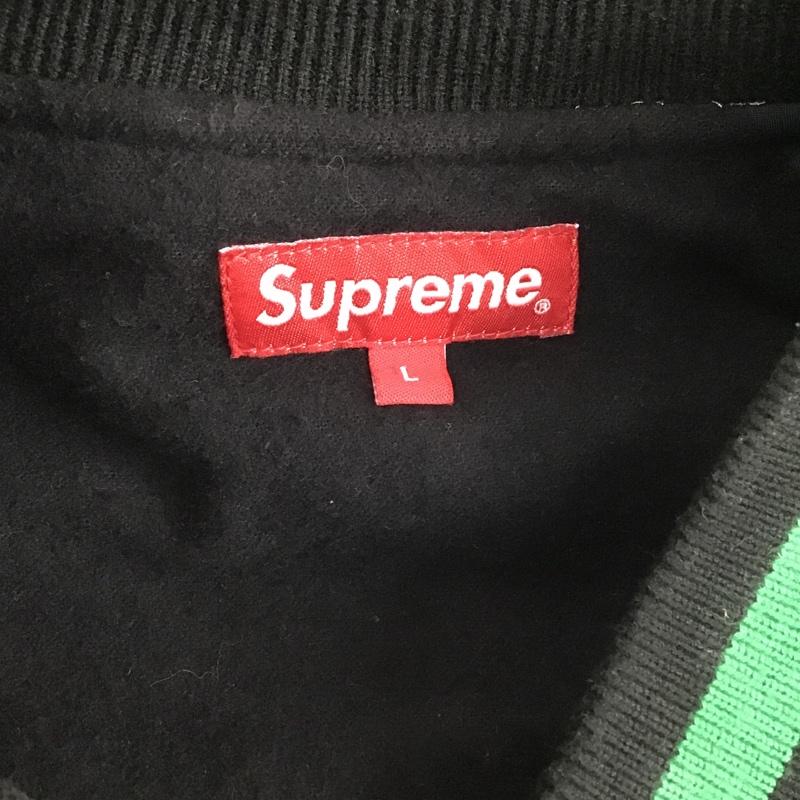 シュプリーム Supreme ジャケット、上着 ジャンパー、ブルゾン 13AW ローズ刺繍キルティングサテンボンバージャケット ジップアップジャケット アウター L メンズ USED 古着 中古 10103463
