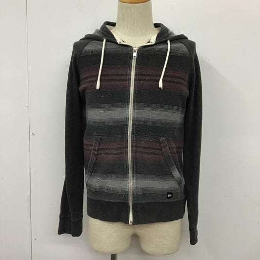 クイックシルバー Quiksilver パーカー 長袖 ジップアップ フルジップ M メンズ USED 古着 中古 10103637