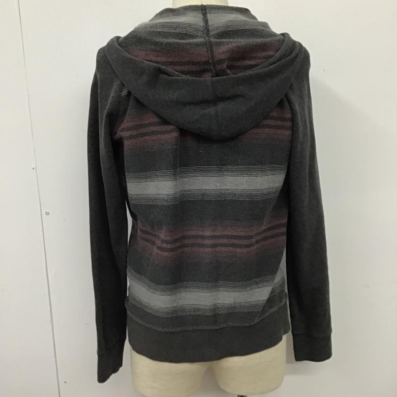 クイックシルバー Quiksilver パーカー 長袖 ジップアップ フルジップ M メンズ USED 古着 中古 10103637