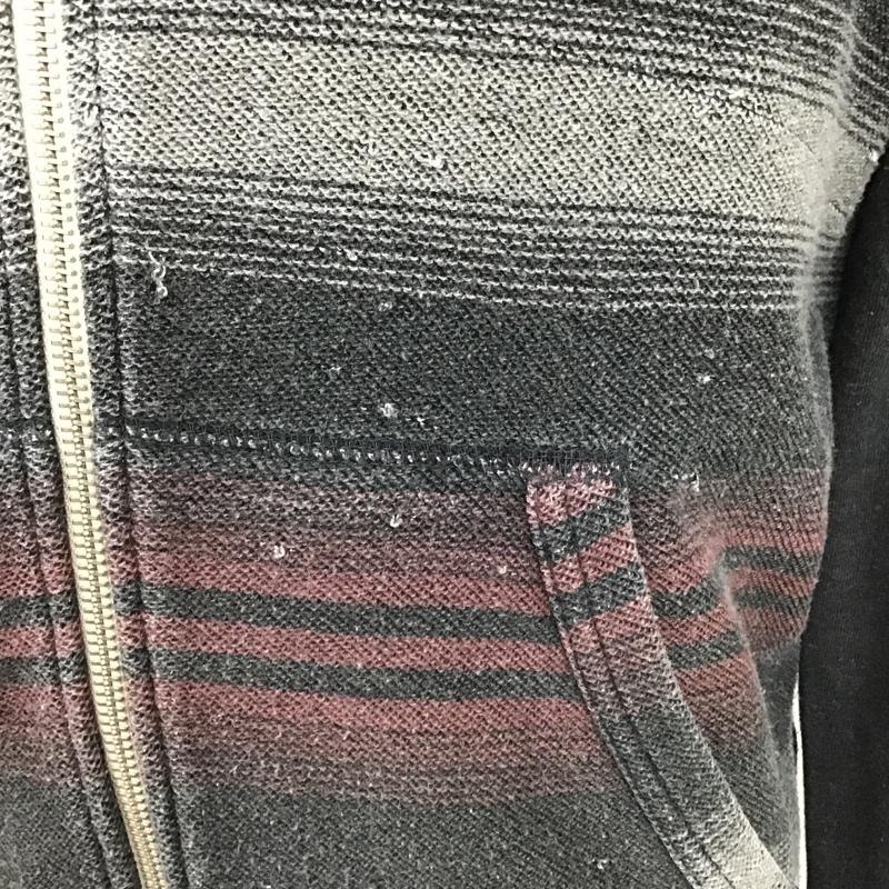 クイックシルバー Quiksilver パーカー 長袖 ジップアップ フルジップ M メンズ USED 古着 中古 10103637