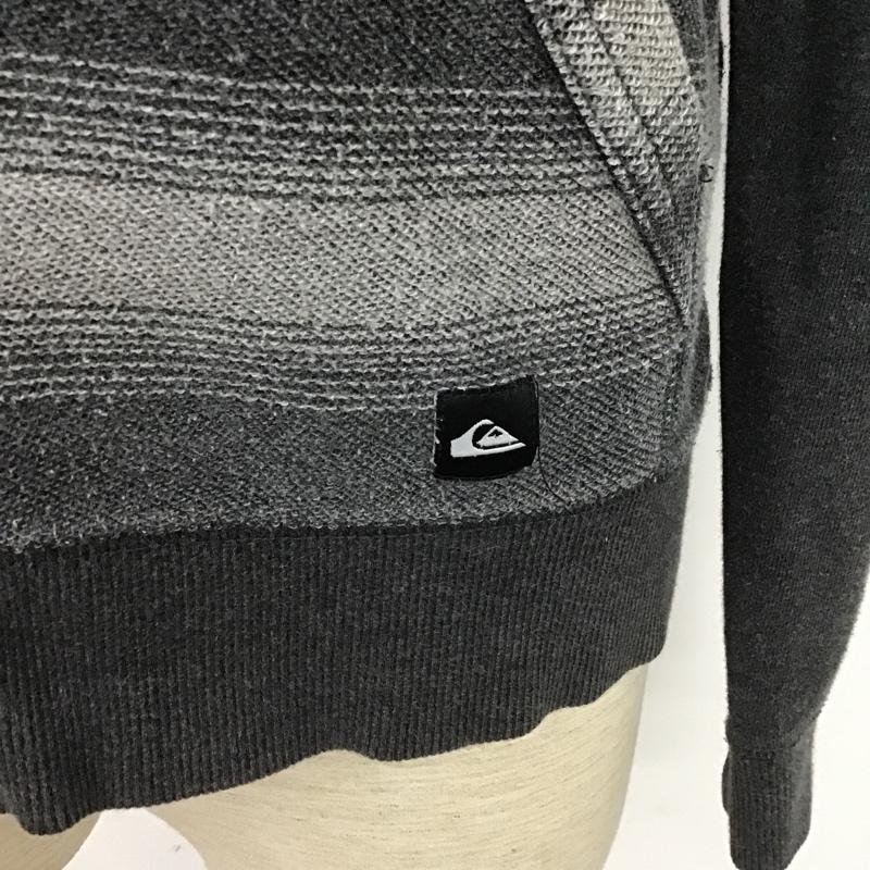 クイックシルバー Quiksilver パーカー 長袖 ジップアップ フルジップ M メンズ USED 古着 中古 10103637