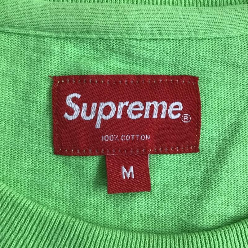 シュプリーム Supreme Tシャツ 長袖 16SS Supreme Arc Logo L/S Top Lime M メンズ USED 古着 中古 10103735