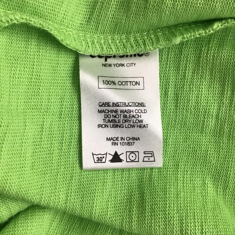 シュプリーム Supreme Tシャツ 長袖 16SS Supreme Arc Logo L/S Top Lime M メンズ USED 古着 中古 10103735