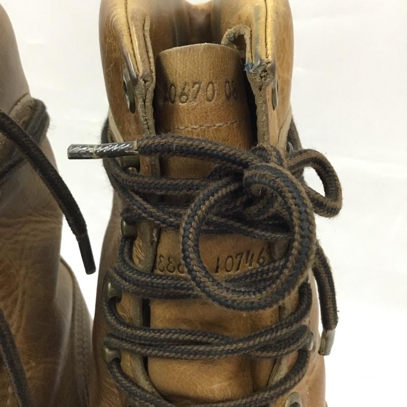 チペワ Chippewa ブーツ 一般 レザー 7 1/2EEE レースアップ 10746991 ロゴ、文字 茶 / ブラウン / brown メンズ USED 古着 中古 10104464