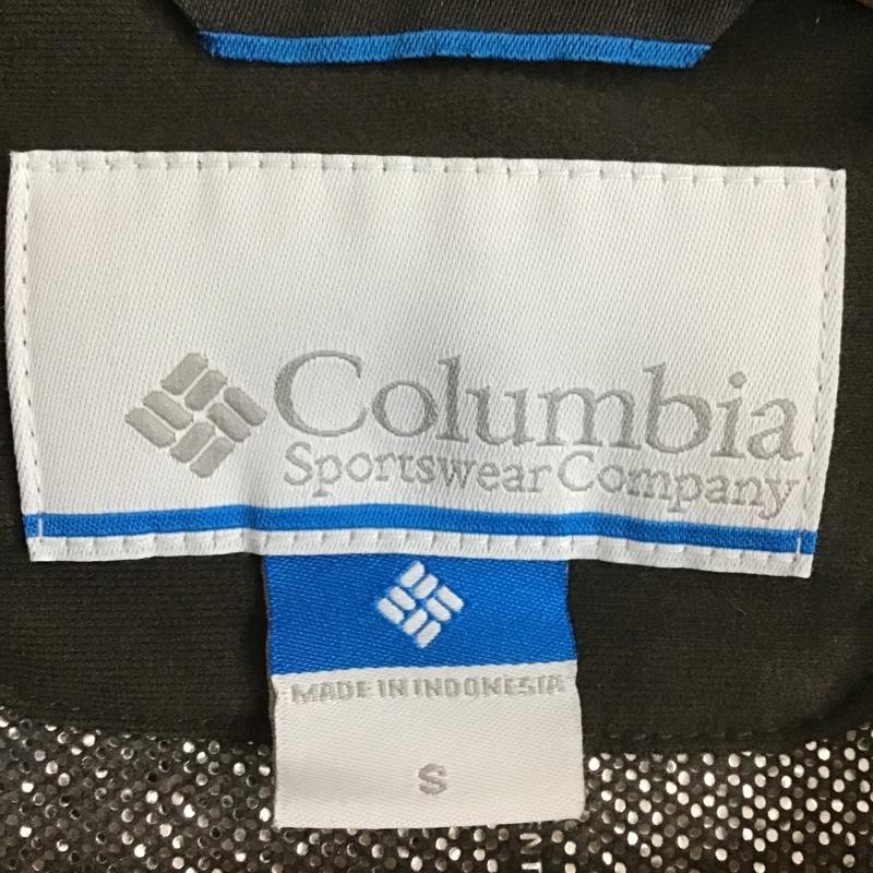 コロンビア Columbia ジャケット、上着 ジャンパー、ブルゾン ジップアップジャケット ジャンパー スポーツウェア カジュアルジャケット S ロゴ、文字 茶 / ブラウン / brown メンズ USED 古着 中古 10105091