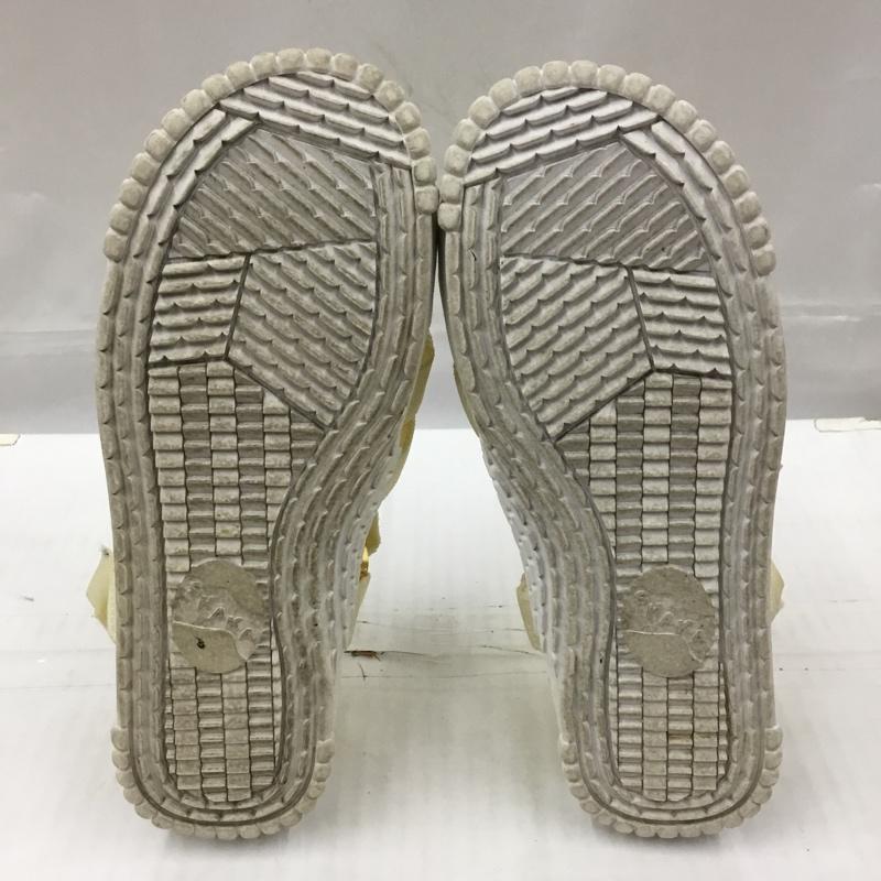 シャカ SHAKA サンダル サンダル Another Edition 15th 別注 24cm 24.0cm ロゴ、文字 白 / ホワイト / white レディース USED 古着 中古 10105263
