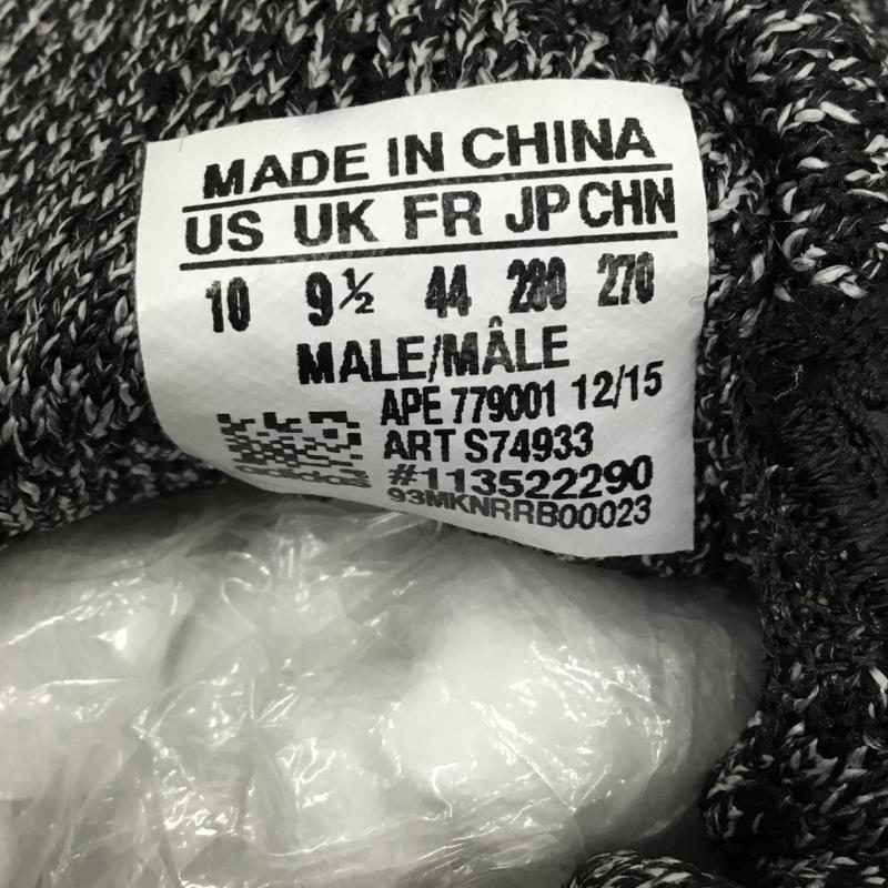 アディダス adidas スニーカー スニーカー S74933 TUBULAR X ASW PK 28cm 箱有 28.0cm ロゴ、文字 黒 / ブラック / black X 白 / ホワイト / white メンズ USED 古着 中古 10105868
