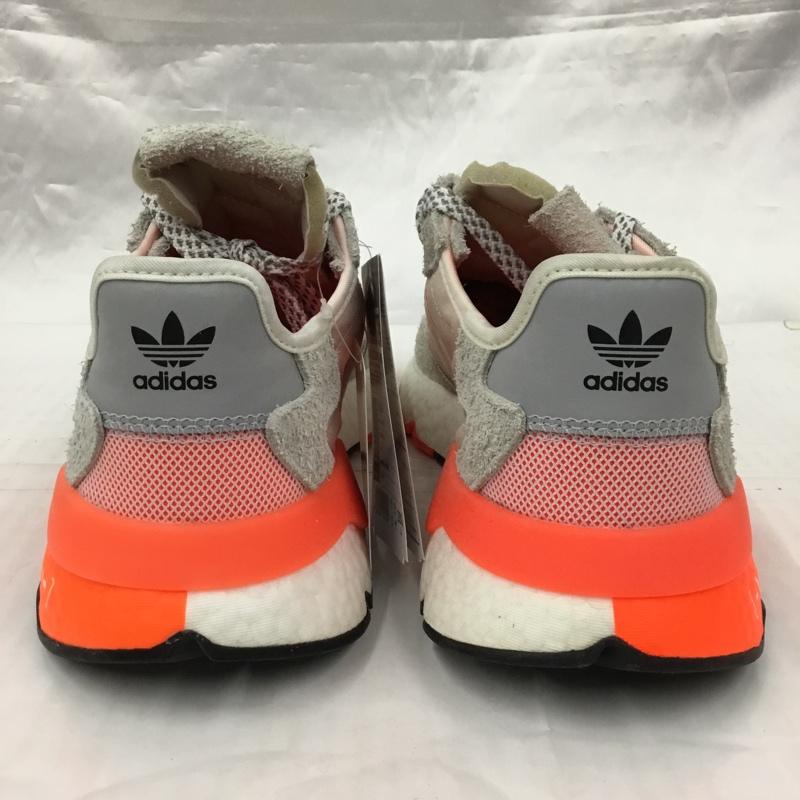 アディダス adidas スニーカー スニーカー EH0249 NITE JOGGER 28cm 箱有 28.0cm ロゴ、文字 灰 / グレー / gray X 橙 / オレンジ / orange メンズ USED 古着 中古 10105870