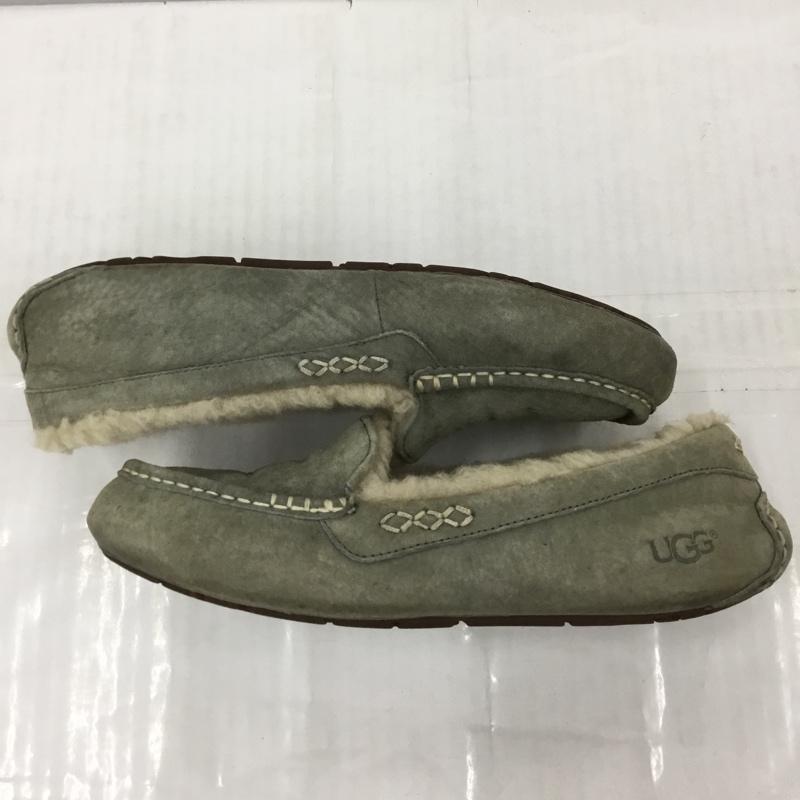 アグ UGG スリッポン スリッポン 3312 Ansley アンスレー モカシン 25cm 箱有 25.0cm 無地 灰 / グレー / gray レディース USED 古着 中古 10105967