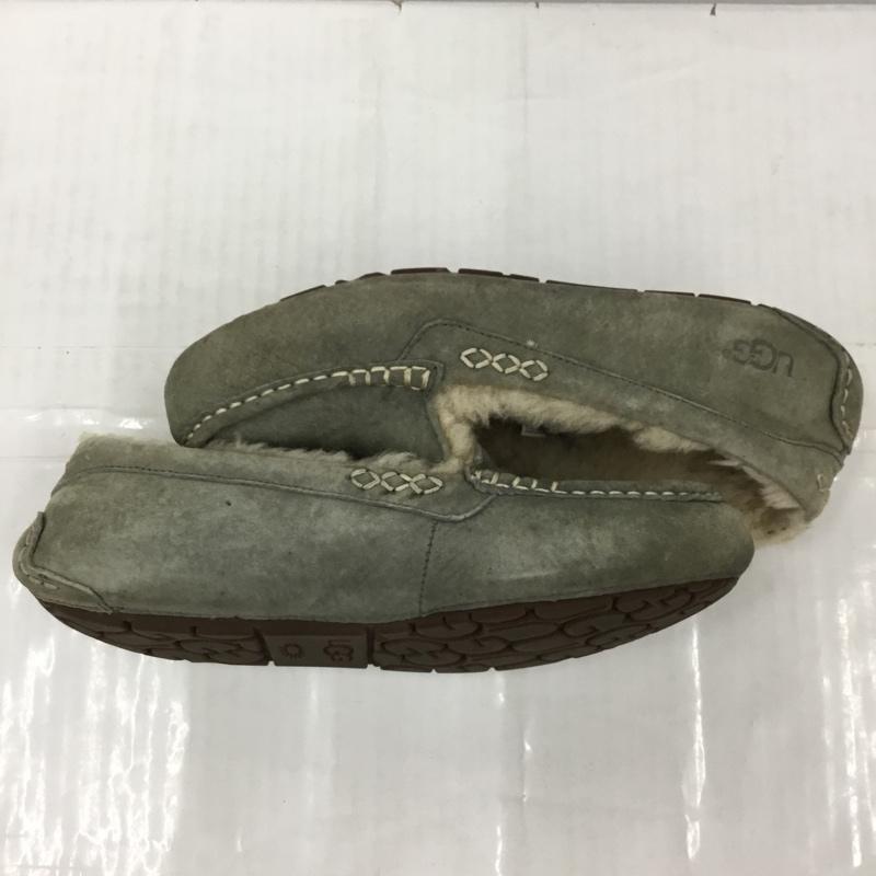 アグ UGG スリッポン スリッポン 3312 Ansley アンスレー モカシン 25cm 箱有 25.0cm 無地 灰 / グレー / gray レディース USED 古着 中古 10105967