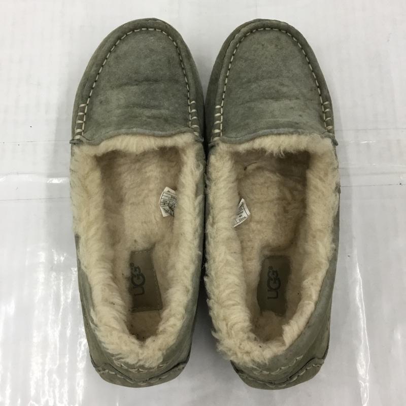 アグ UGG スリッポン スリッポン 3312 Ansley アンスレー モカシン 25cm 箱有 25.0cm 無地 灰 / グレー / gray レディース USED 古着 中古 10105967