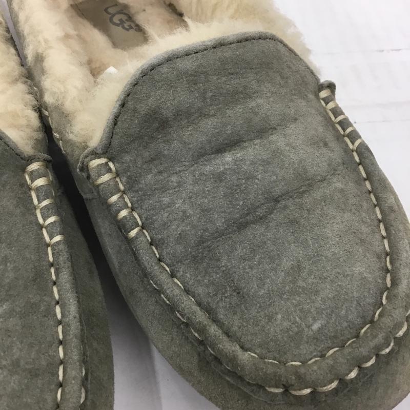 アグ UGG スリッポン スリッポン 3312 Ansley アンスレー モカシン 25cm 箱有 25.0cm 無地 灰 / グレー / gray レディース USED 古着 中古 10105967