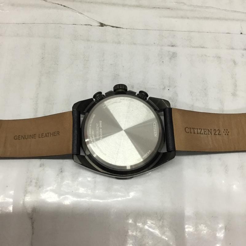 シチズン CITIZEN 腕時計 アナログ（クォーツ式） ECO DRIVE E660-R015192 ソーラー電波 箱有 メンズ USED 古着 中古 10106411