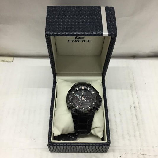 カシオ CASIO 腕時計 アナログ（クォーツ式） EQW-A1000 EDIFICE ソーラー電波 箱有 メンズ USED 古着 中古 10106504